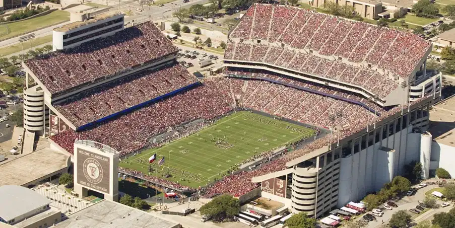 College Station, Texas — Kyle Field area skyline, local market snapshot