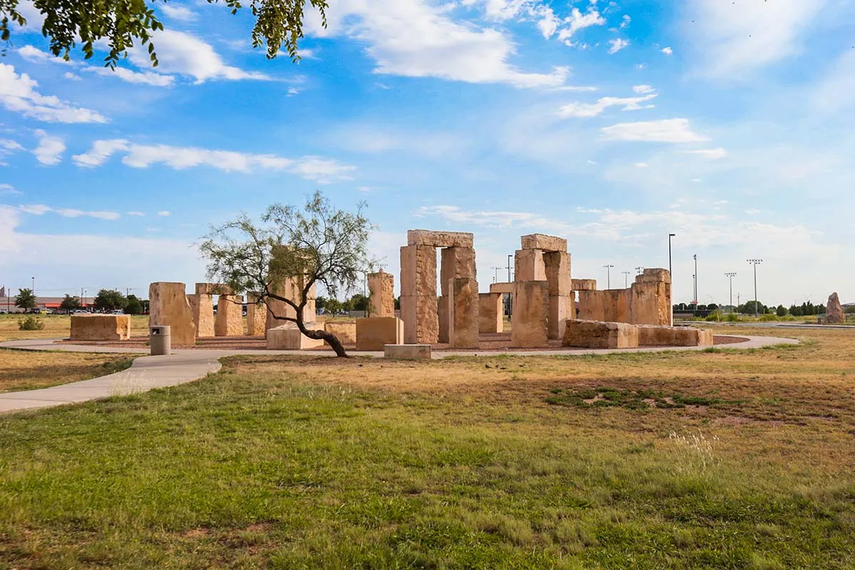 Odessa, Texas — Stonehenge replica at UTPB and local market snapshot